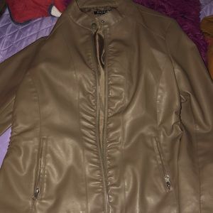 Baccini leather jacket